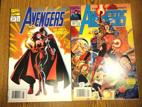 Avengers 373 374 newsstand - avengers, #374