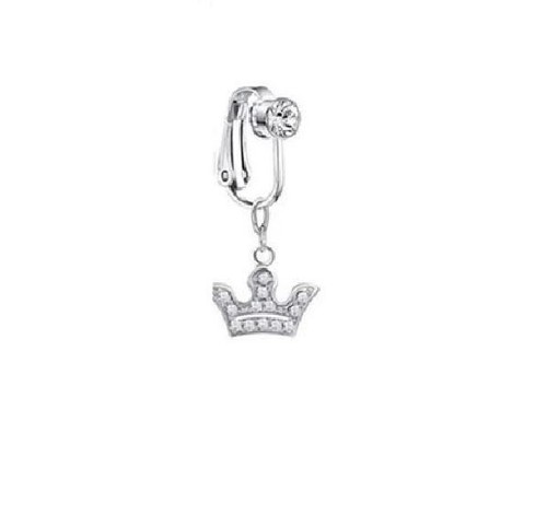 Corona pendente anello pancia - anello,