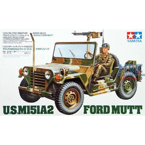 Tamiya 35123 m151a2 ford mutt - tamiya,