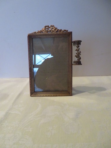 Ancien cadre photo bronze - ancien,