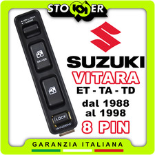 Pulsantiera Alzacristalli Interruttori Vetri per SUZUKI VITARA 1988-1998 guida
