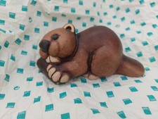 THUN -  SERIE ANIMALI DEL BOSCO - MEDIO - CASTORO - FUORI PRODUZIONE VEDI FOTO