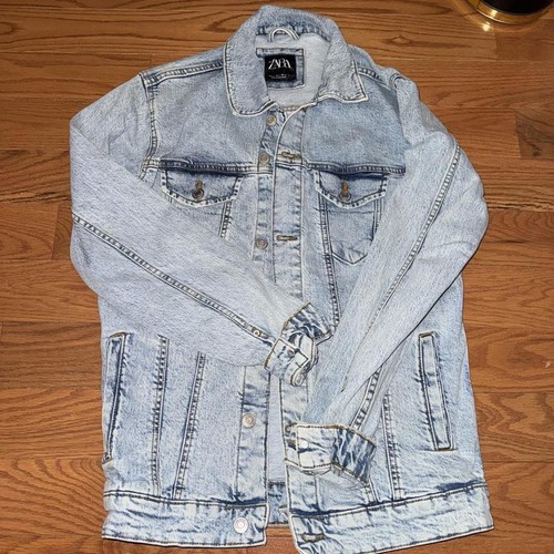 Giacca jeans blu - giacca, zara