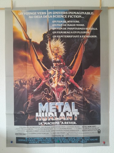 Métal hurlant affiche - hurlant,