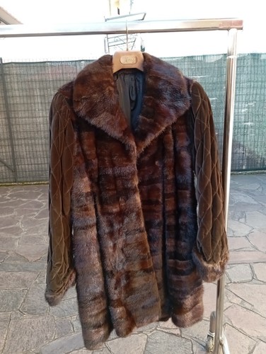 Vintage pelliccia vero visone - vintage,