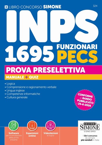 Concorso inps 1695 funzionari - inps,