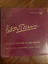 Arturo Toscanini Vinili RCA Italiana Le Nove Sinfonie Di Beethoven Orchestra NBC