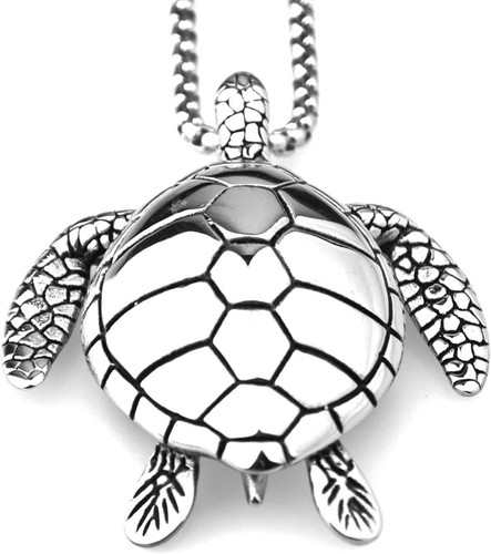 Collana con ciondolo tartaruga