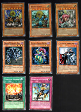 yu gi oh  SERIE COMPLETA 8 CARTE EP1 (BUSTA ESCLUSIVA) LE TRE SFINGI  nm
