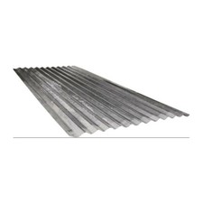 Lamiera zingata ondulata foglio 200x90 cm spess 0,25 per coperture 