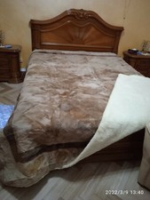 Coperta Matrimoniale parure lusso E Lana Merinos