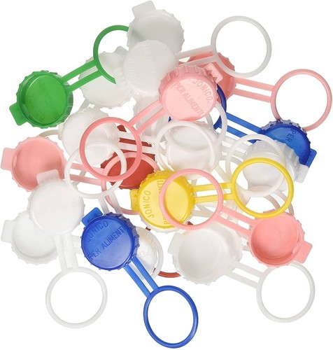 Tappi con collarino per