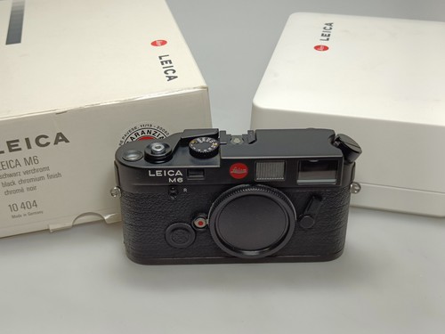 Leica 10404 nero noir - m6, 0.72