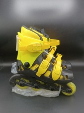 Pattini In Linea Bambino Unisex Roller 29-30 Giallo regolabili