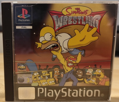 The simpson wrestling - the, ps1