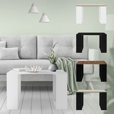 Tavolino da soggiorno divano lounge caffè design moderno in MDF diversi colori