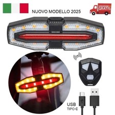 FARO FRECCE BICICLETTA BICI MONOPATTINO MTB INDICATORI DIREZIONE TELECOMANDO