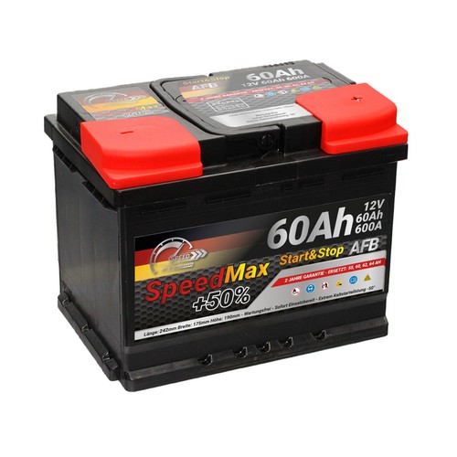 Batteria auto 60ah - 60ah, afb