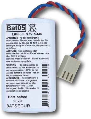 Batteria bat05 5 4ah - batteria, 3,6v