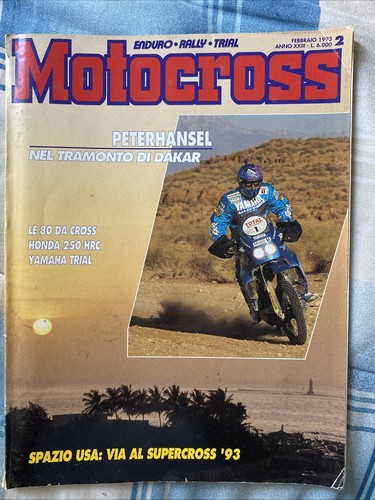 Motocross febbraio 1993 yamaha - motocross,