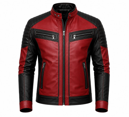 Giacca pelle uomo vintage