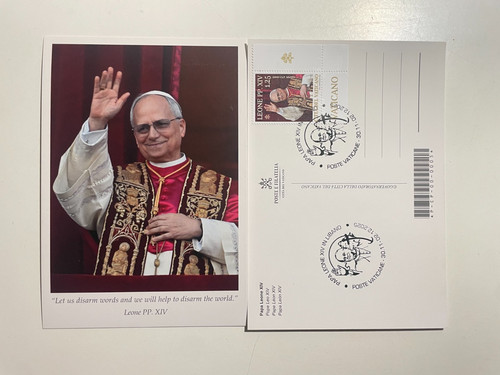 2025 vaticano cartolina papa - 2025,