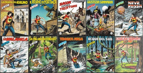 Lotto zagor fascia 500 - zagor,