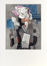Pablo Picasso, Personaggio E Colomba, Litografia Su Carta Arches