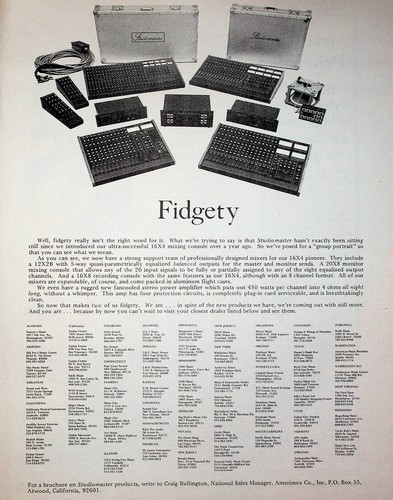 Studiomaster 1979 16x4 - , mixer