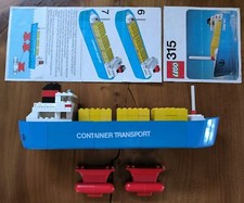 Lego 315 Barca Nave Container Transport Ship completa come da foto 1976