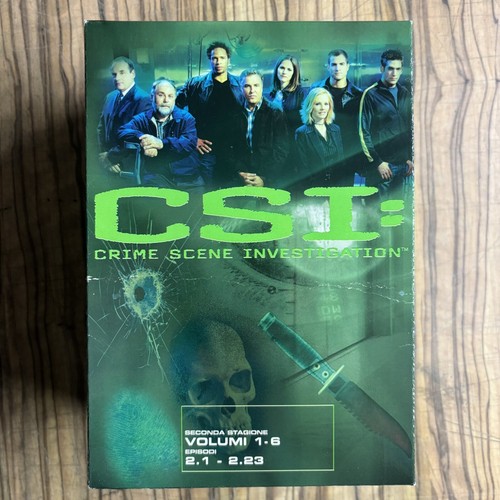 Cofanetto completo csi crime - cofanetto,