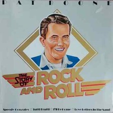 Pat Boone The Story Of Rock And Roll NEAR MINT Coral Vinyl LP