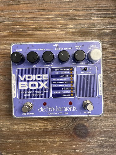 Electro harmonix ehx voice box - electro-harmonix,