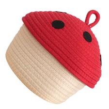  Cesti Porta Giocattoli Scatola Organizer Cestino Portaoggetti Intrecciato