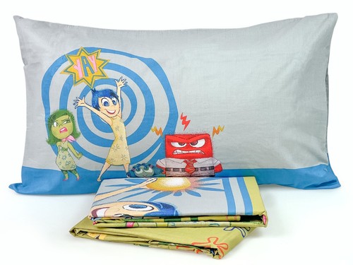 Lenzuola disney inside out - inside,