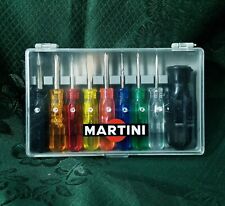 MARTINI ® GADGET SCATOLA SET CACCIAVITI CONVERTIBILE MADE IN HONG KONG ANNI '70