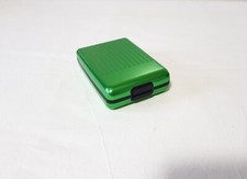 Portafoglio Porta carte di credito in alluminio rigido tessere Bancomat soldi