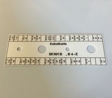 Scheda cavo morsettiera schema