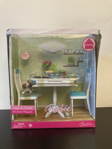 Barbie home tavolo sedie - barbie, e