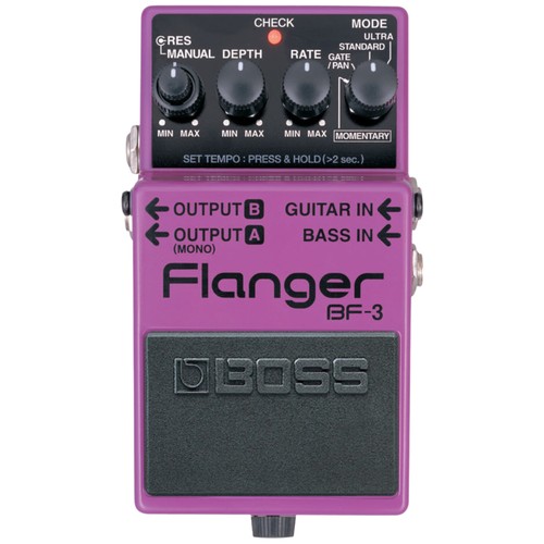 Boss flanger guitar - boss, bf-3