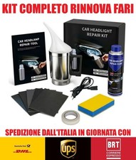KIT DI LUCIDATURA FARI AUTO