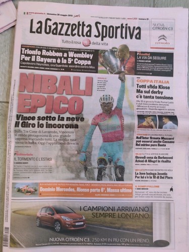 Gazzetta dello sport - gazzetta,