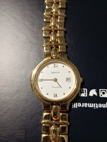 Zenith concerto placcato oro - zenith,