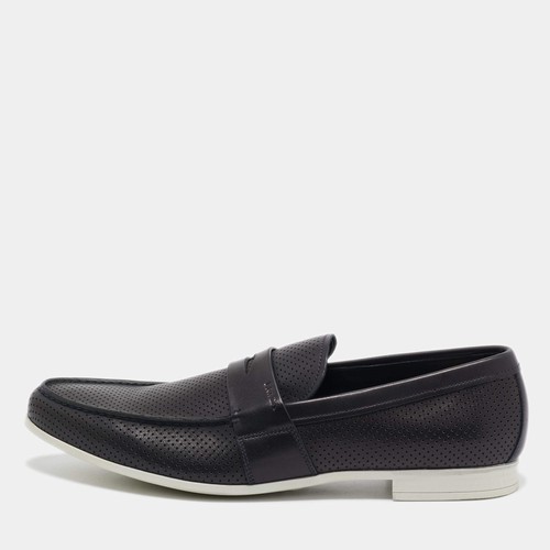 Mocassini prada blu navy - prada, in