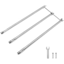 tubo bruciatore acciaio inox