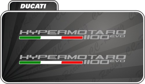 Adesivi ducati hypermotard - adesivi,