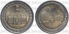 GERMANIA 2009 - 2 EURO - SAARLAND - ZECCA D