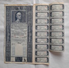 $CT/ 1937 - DEBITO PUBBLICO