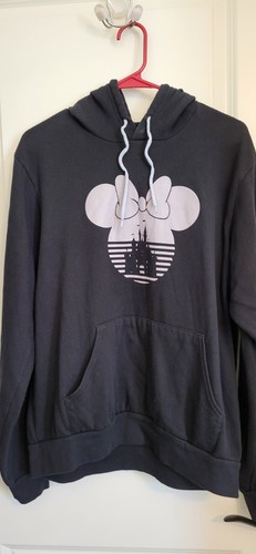 Felpa nera minnie - minnie, (non