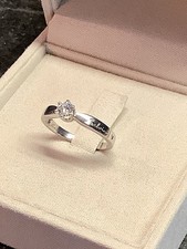 Anello Solitario Salvini Brillante Ct. 0.25 - Oro bianco 18k